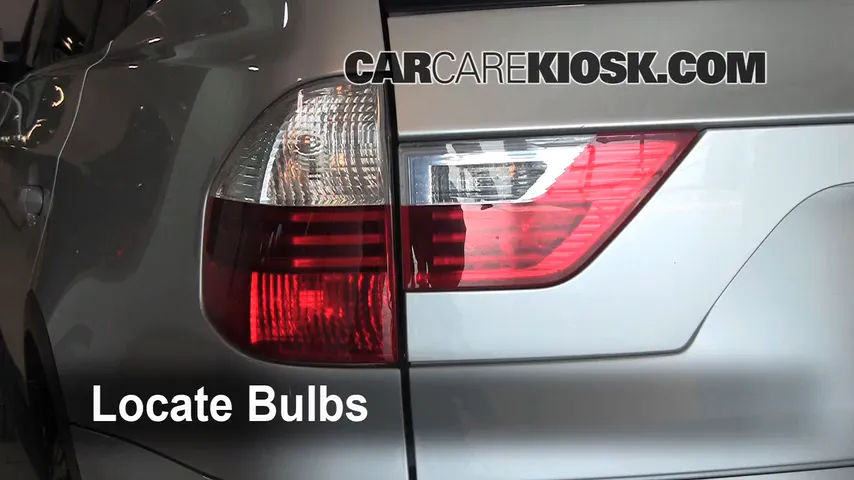2008 BMW X3 3.0si 3.0L 6 Cyl. Lights Tail Light (replace bulb)